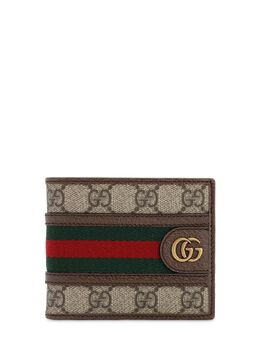 GUCCI: Кошелёк  Ophidia GG в полоску