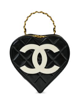 CHANEL Pre-Owned: Чёрная сумка 