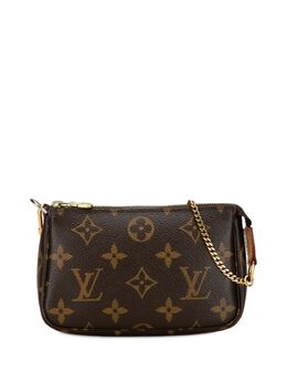 Louis Vuitton Pre-Owned: Коричневая сумка 