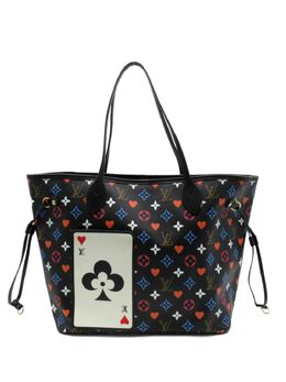 Louis Vuitton Pre-Owned: Чёрная сумка-шоппер 