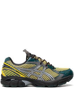 ASICS: Чёрные кроссовки 