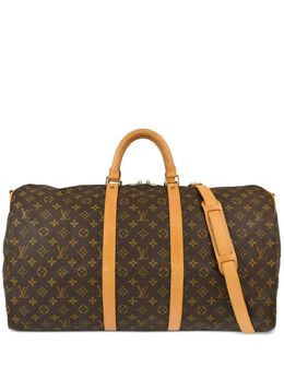 Louis Vuitton Pre-Owned: Коричневая сумка 