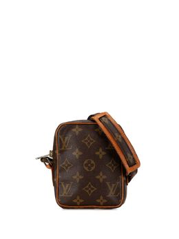 Louis Vuitton Pre-Owned: Коричневая сумка через плечо 