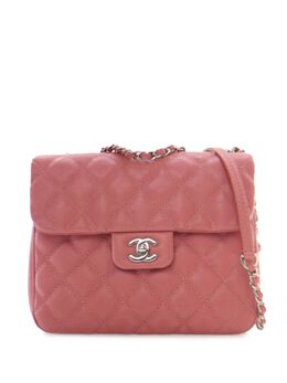 CHANEL Pre-Owned: Розовая сумка через плечо 