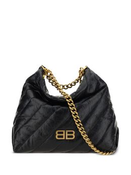 Balenciaga: Чёрная сумка 