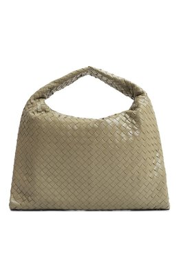 Bottega Veneta: Зелёная сумка 