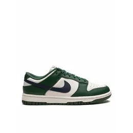 NIKE: Зелёные кроссовки  Dunk Low