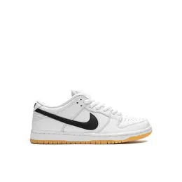 NIKE: Серебристые кеды  SB Dunk Low