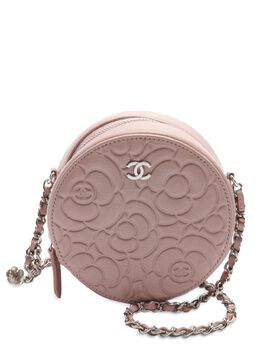 CHANEL Pre-Owned: Розовый клатч 