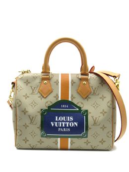 Louis Vuitton Pre-Owned: Бежевая сумка 