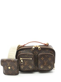 Louis Vuitton Pre-Owned: Коричневая сумка 