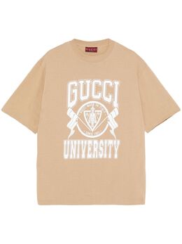 Gucci: Футболка с принтом 