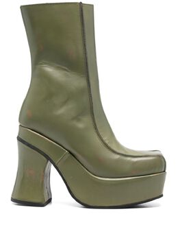 Eckhaus Latta: Зелёные ботинки 
