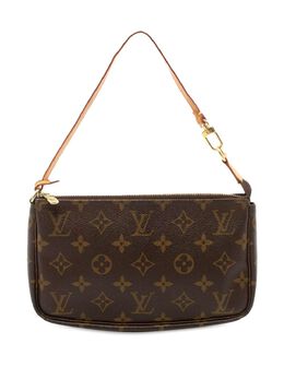 Louis Vuitton Pre-Owned: Коричневая сумка 