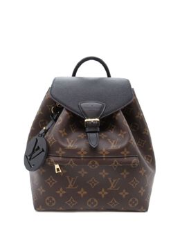 Louis Vuitton Pre-Owned: Коричневый рюкзак 