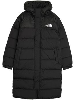 The North Face: Чёрный пуховик  Nuptse