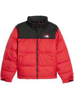 The North Face: Чёрная куртка  Nuptse