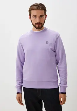 Fred Perry: Фиолетовый свитшот 