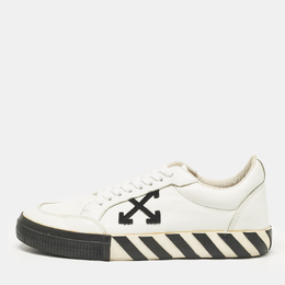 Off-White: Белые кроссовки  Vulcanized