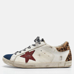 Golden Goose: Многоцветные кроссовки  Super Star