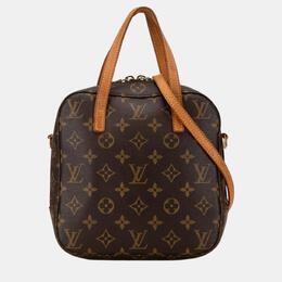 Louis Vuitton: Коричневая сумка 