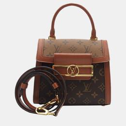 Louis Vuitton: Коричневая сумка 