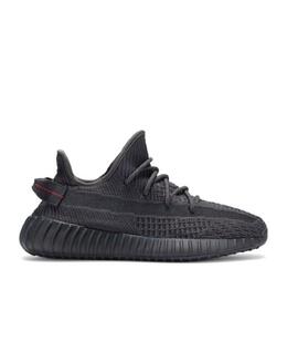 ADIDAS YEEZY: Чёрные кроссовки 