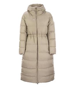 MONCLER: Длинный пуховик 