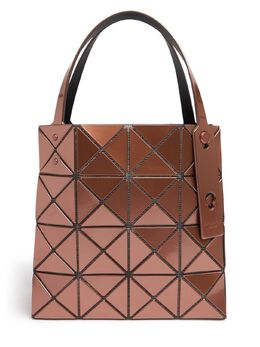 BAO BAO ISSEY MIYAKE: Коричневая сумка 