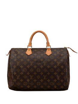 Louis Vuitton Pre-Owned: Коричневая сумка 