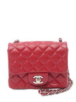 CHANEL Pre-Owned: Красная сумка через плечо 