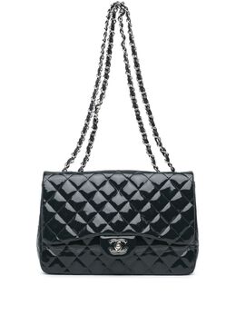 CHANEL Pre-Owned: Голубая сумка 