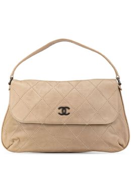 CHANEL Pre-Owned: Коричневая сумка 