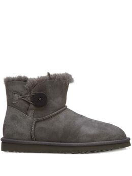 UGG: Чёрные ботинки  Mini Bailey