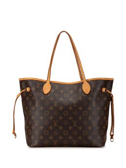 Louis Vuitton Pre-Owned: Коричневая сумка-шоппер 