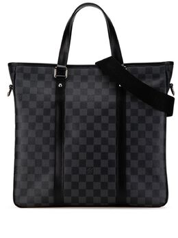 Louis Vuitton Pre-Owned: Чёрная сумка 