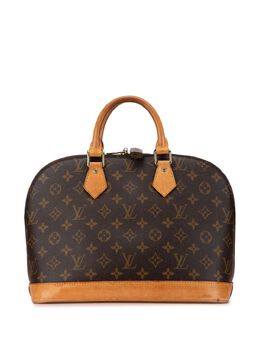 Louis Vuitton Pre-Owned: Коричневая сумка 