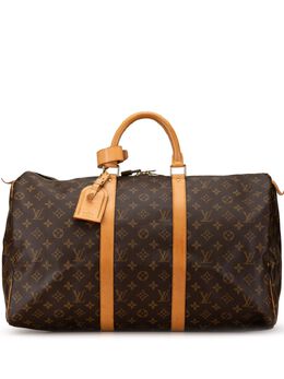 Louis Vuitton Pre-Owned: Коричневая сумка 