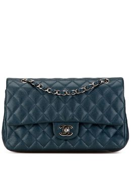 CHANEL Pre-Owned: Голубая сумка 