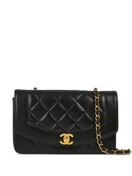 CHANEL Pre-Owned: Чёрная сумка 