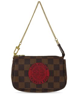 Louis Vuitton Pre-Owned: Коричневый клатч 