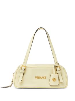 Versace: Жёлтая сумка 