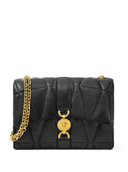 Versace: Чёрная сумка 