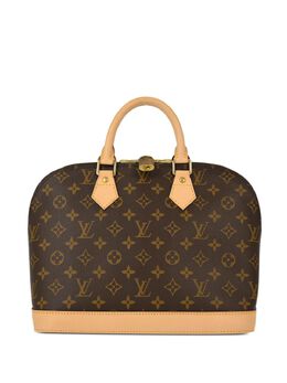 Louis Vuitton Pre-Owned: Коричневая сумка 