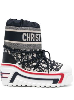 Christian Dior Pre-Owned: Голубые ботинки 