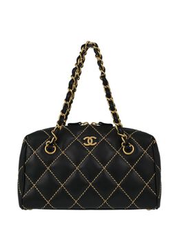 CHANEL Pre-Owned: Чёрная сумка 