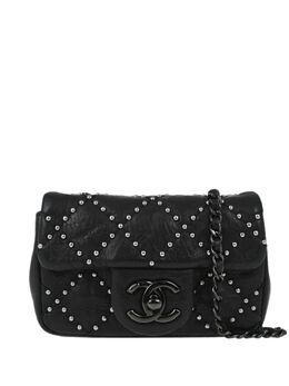 CHANEL Pre-Owned: Чёрная сумка 