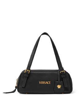Versace: Чёрная сумка 