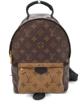 Louis Vuitton Pre-Owned: Коричневый рюкзак 