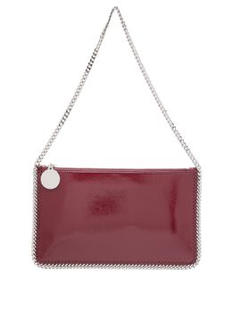 Stella McCartney: Бордовая сумка  Falabella